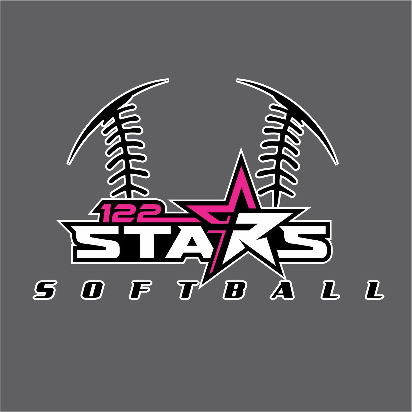 122 Stars Softball Performance Tank Top