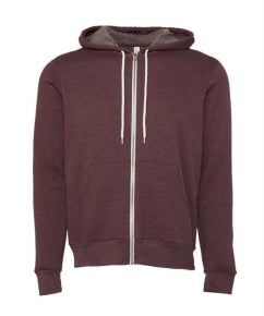 ALL Sponge Fleece Full-Zip Hooded Sweatshirt