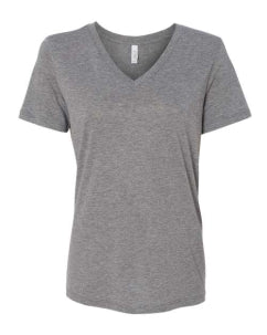 ALL Ladies Relaxed Tri-blend V-Neck Tee