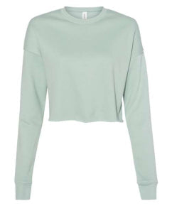 ALL Ladies Cropped Crewneck Sweatshirt