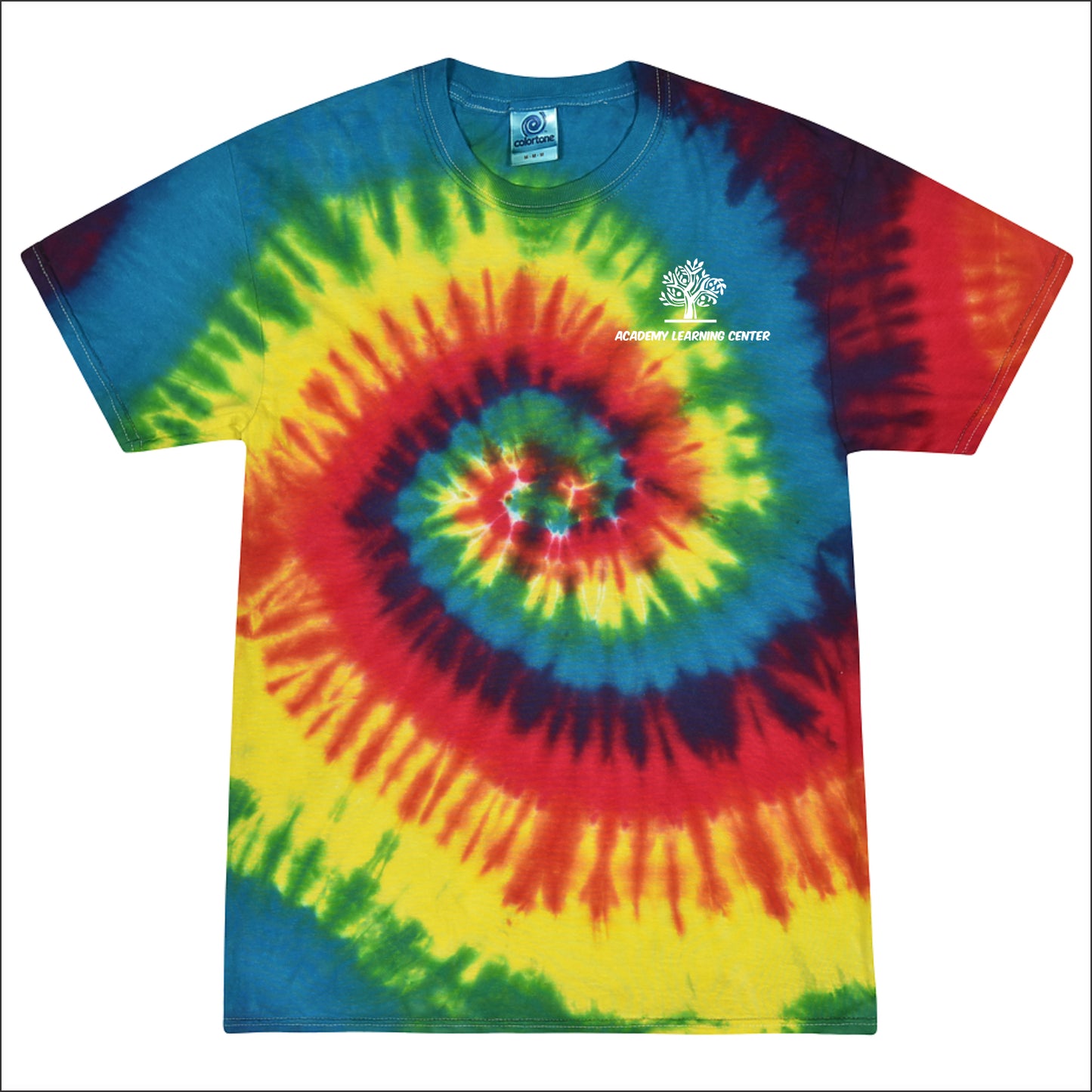 Academy Learning Center Tie-Dye T-shirt