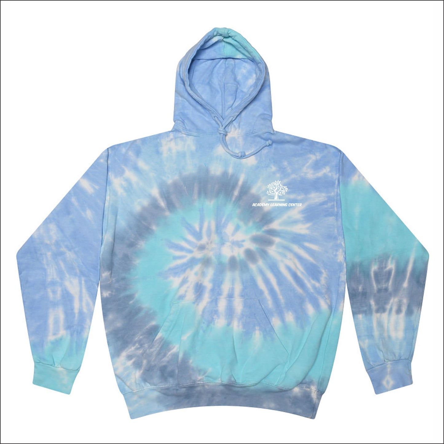 Academy Learning Center Tie-Dye Hooded Sweatshirt