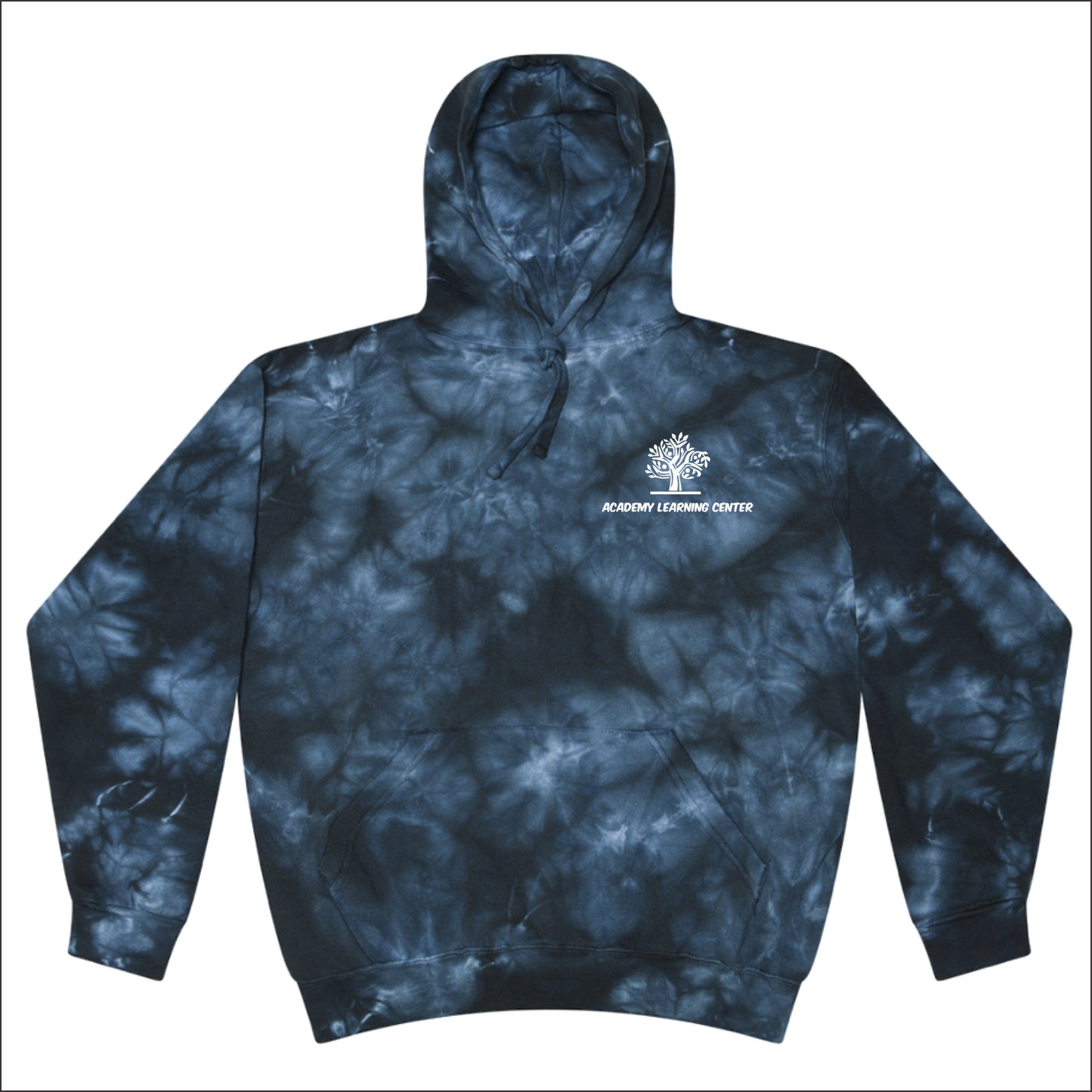 Academy Learning Center Crystal Tie-Dye Hoodie