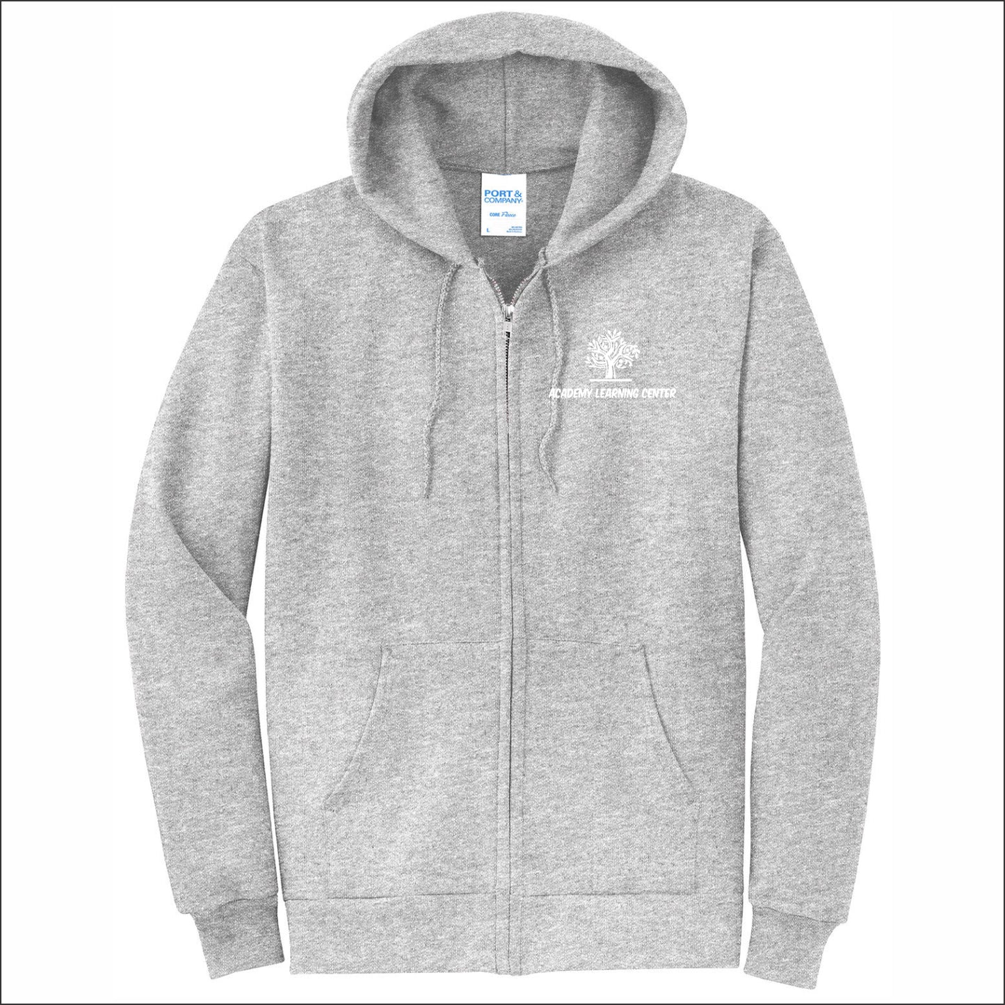 Academy Learning Center Full-Zip Hooded Sweatshirt