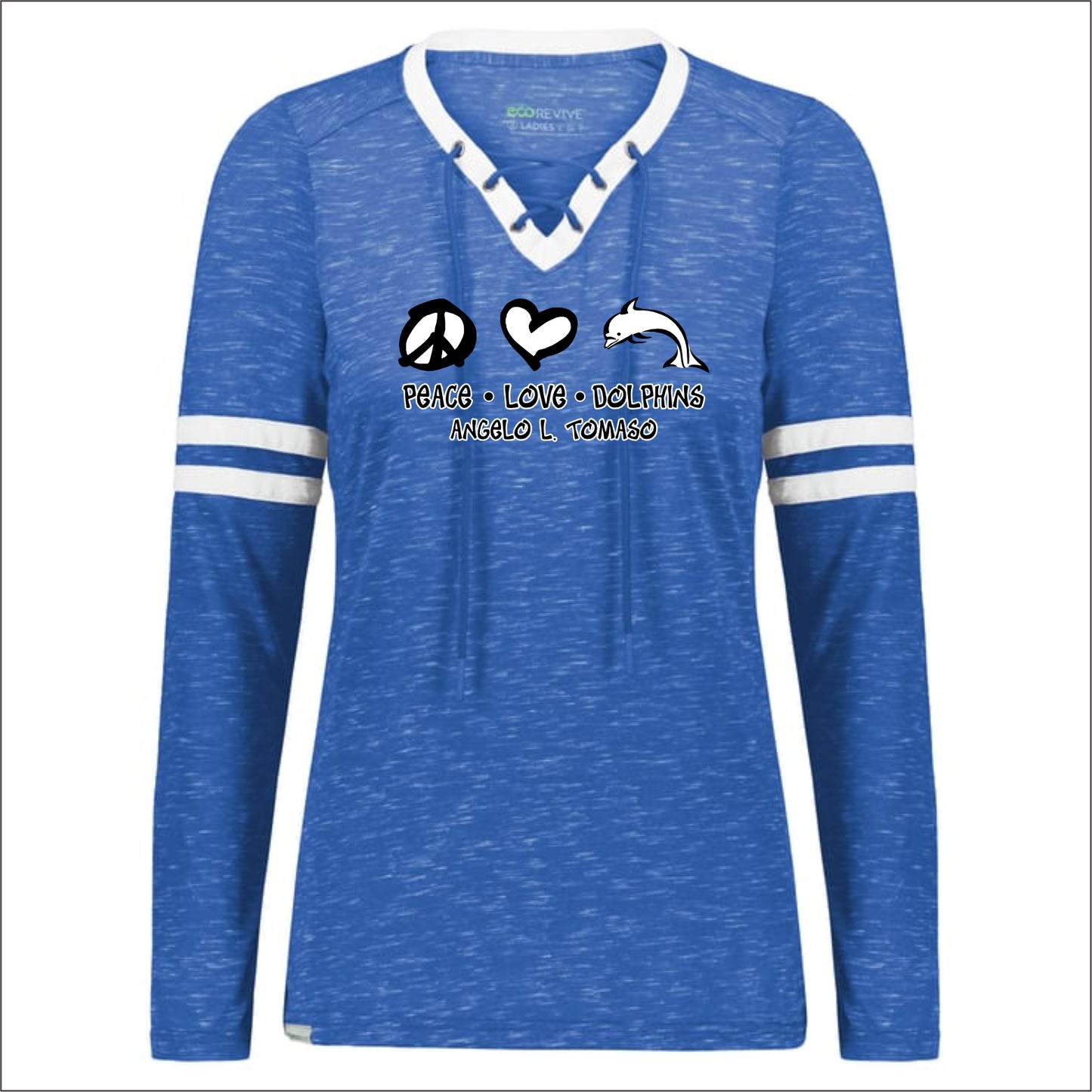 Angelo L Tomaso Girls/Ladies Monterey Long Sleeve Tee