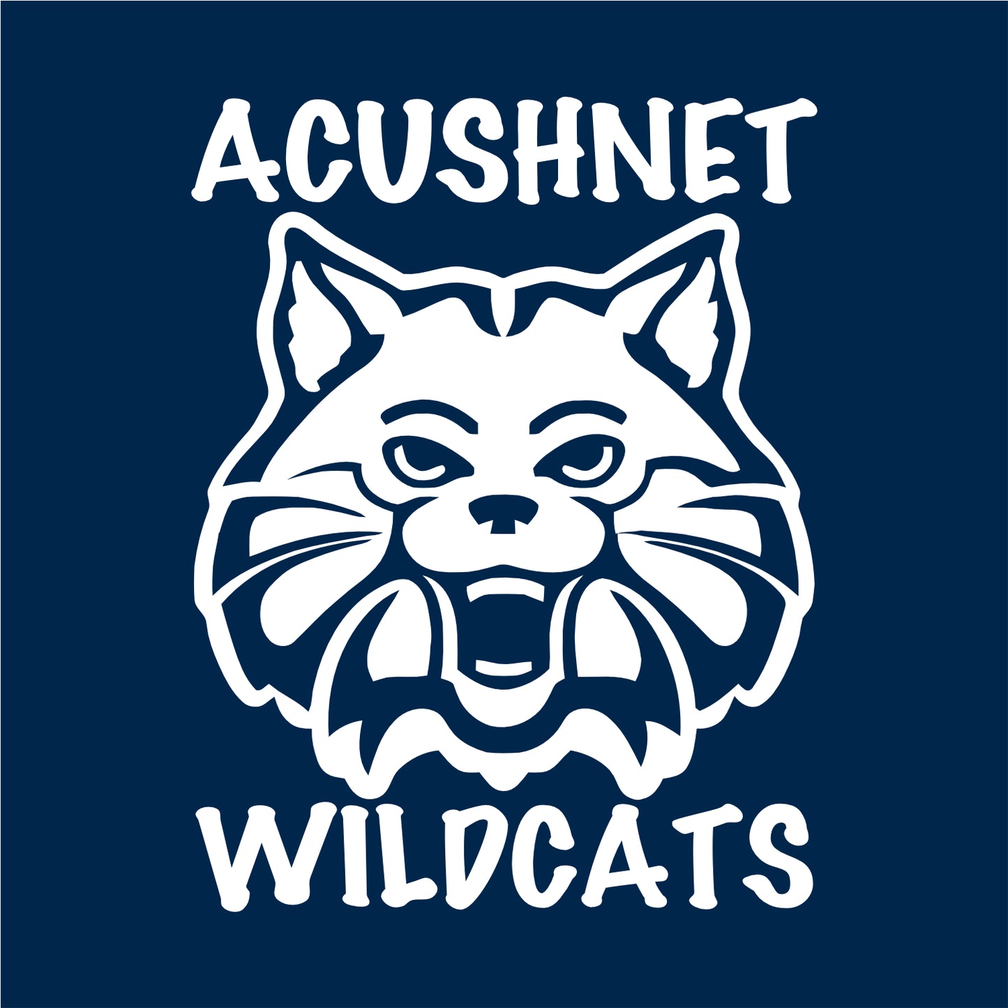 Acushnet Elementary Staff Ladies Perfect V-Neck T-shirt
