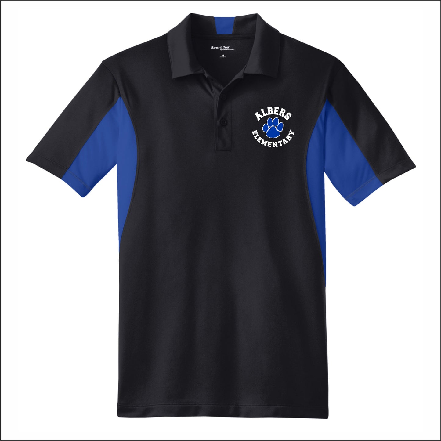 Albers Elementary Performance Side Blocked Polo