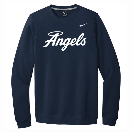 BNGSA Angels NIKE Club Fleece Crewneck Sweatshirt