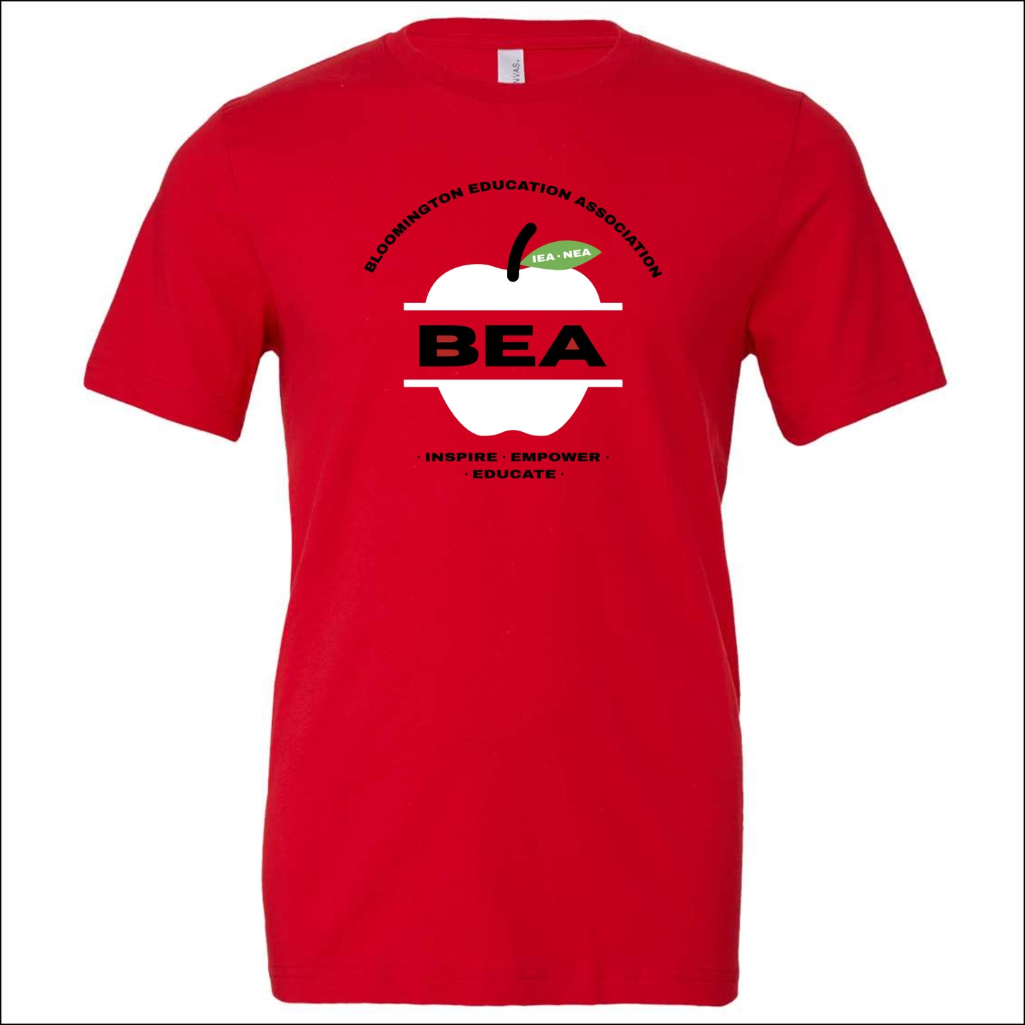 Bloomington Edu Assoc Soft Jersey Short Sleeve T-shirt - Design A