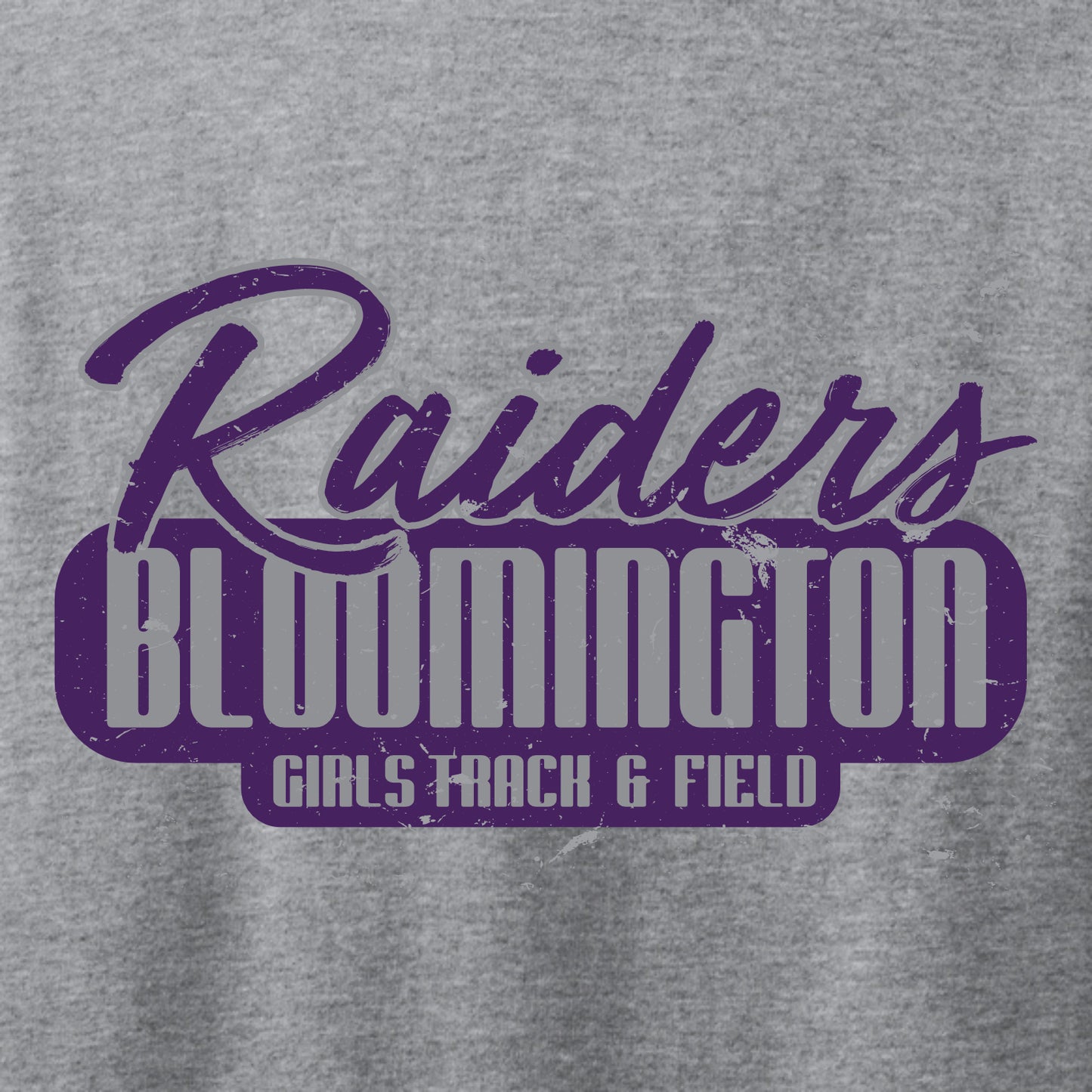BHS Girls Track Hooded Sweatshirt