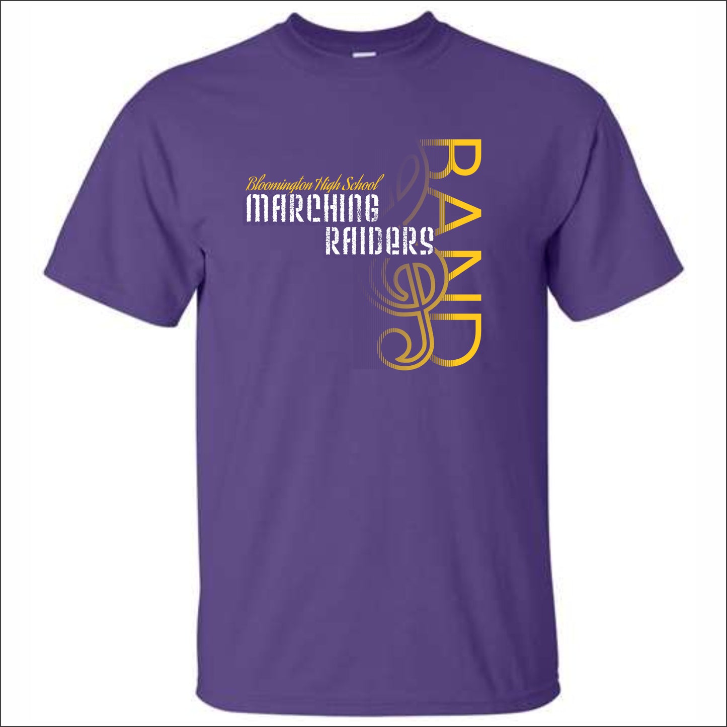 BHS Marching Raiders Ultra Cotton T-Shirt - Design C