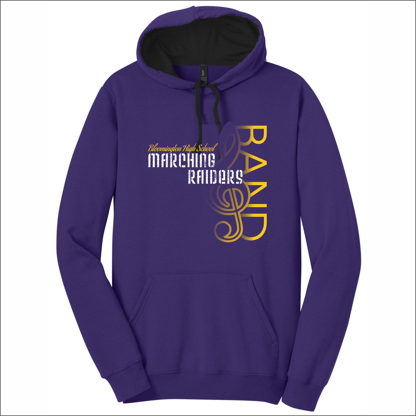 BHS Marching Raiders District The Concert Fleece Hoodie