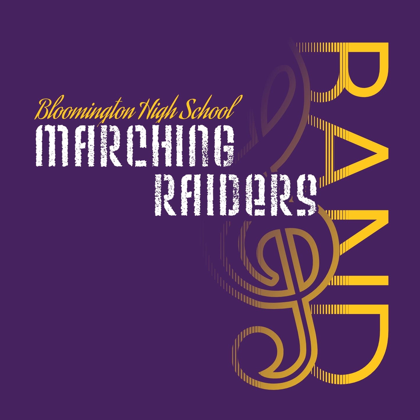 BHS Marching Raiders Ultra Cotton T-Shirt - Design C