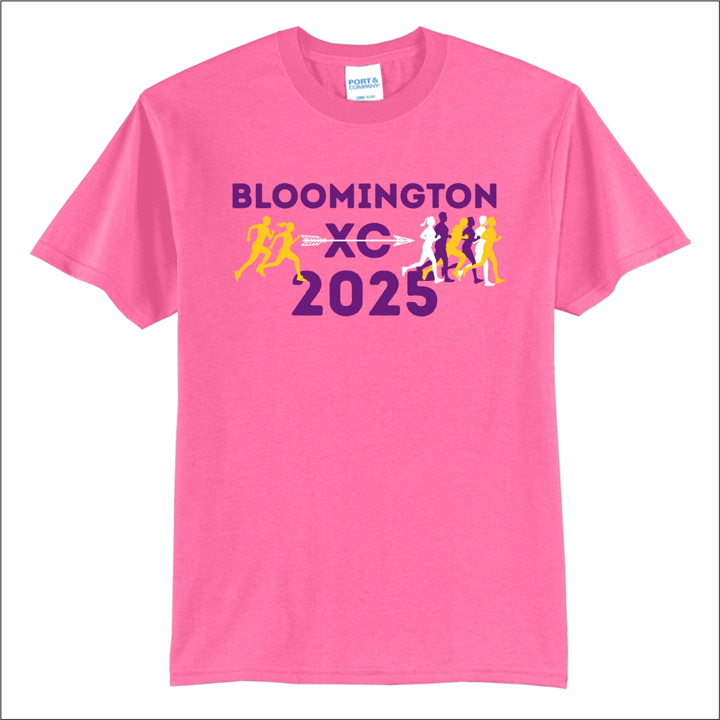 BHS Cross Country 50/50 Short Sleeve T-shirt - Design A