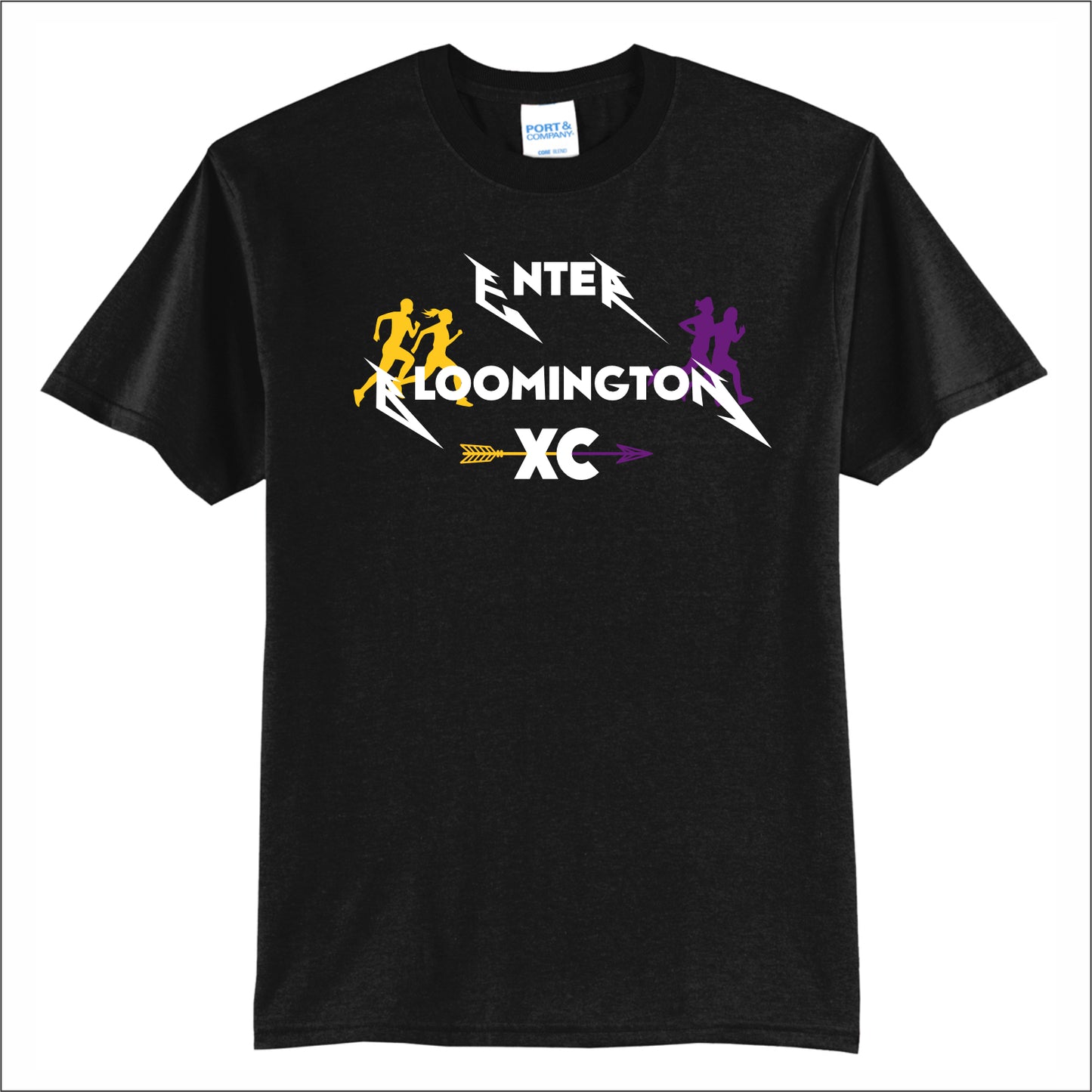 BHS Cross Country 50/50 Short Sleeve T-shirt - Design B