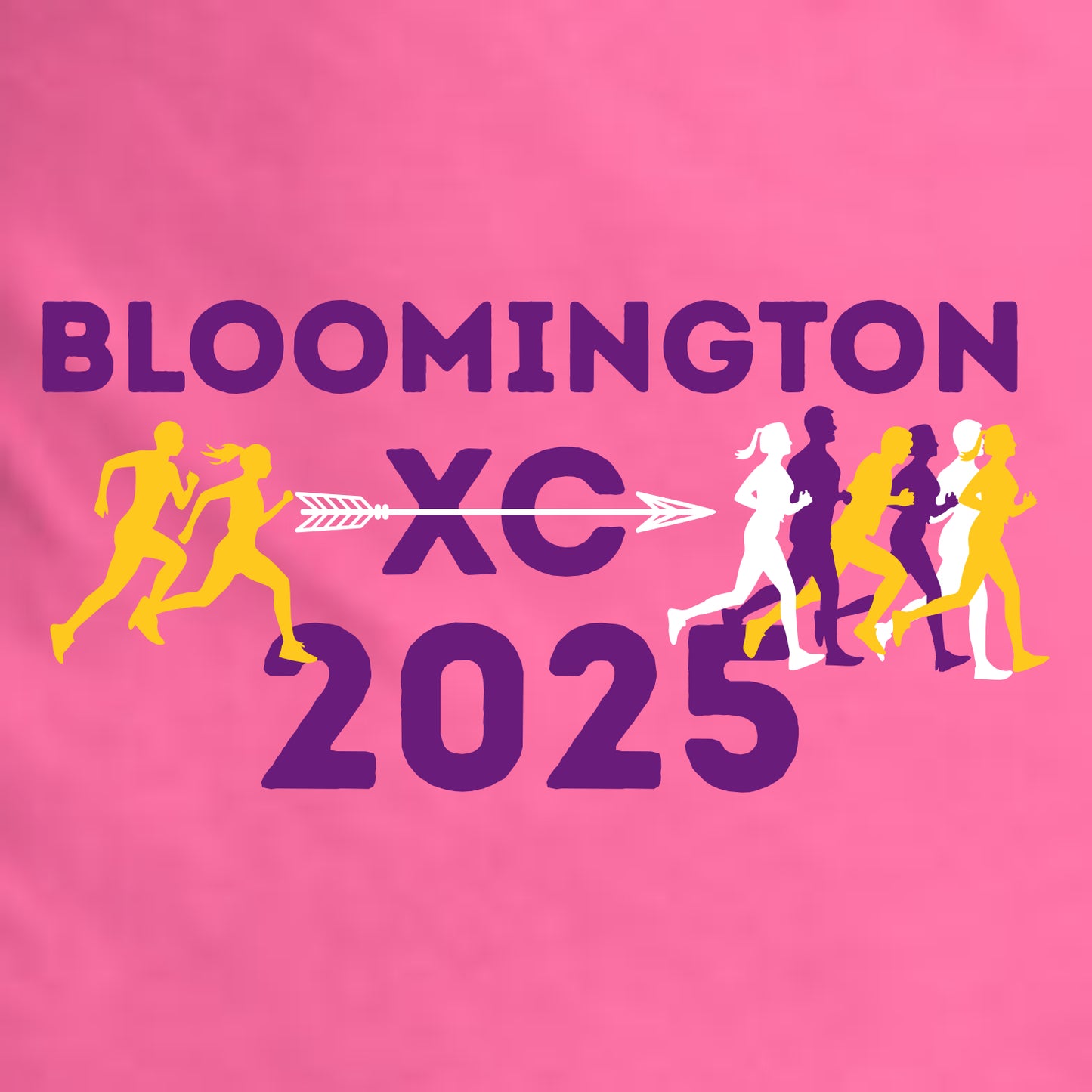 BHS Cross Country 50/50 Short Sleeve T-shirt - Design A