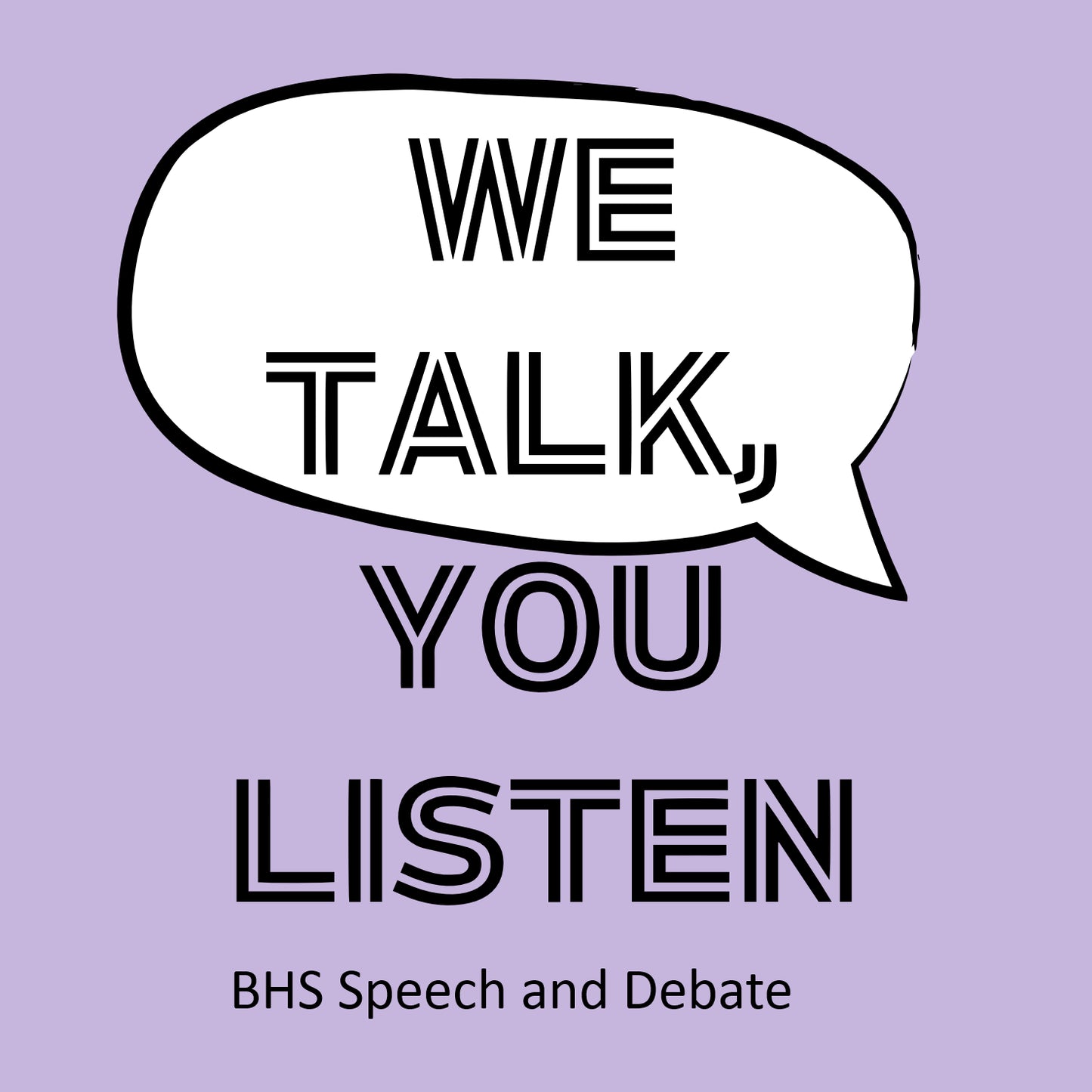 BHS Speech & Debate Sponge Fleece Hoodie - Design A