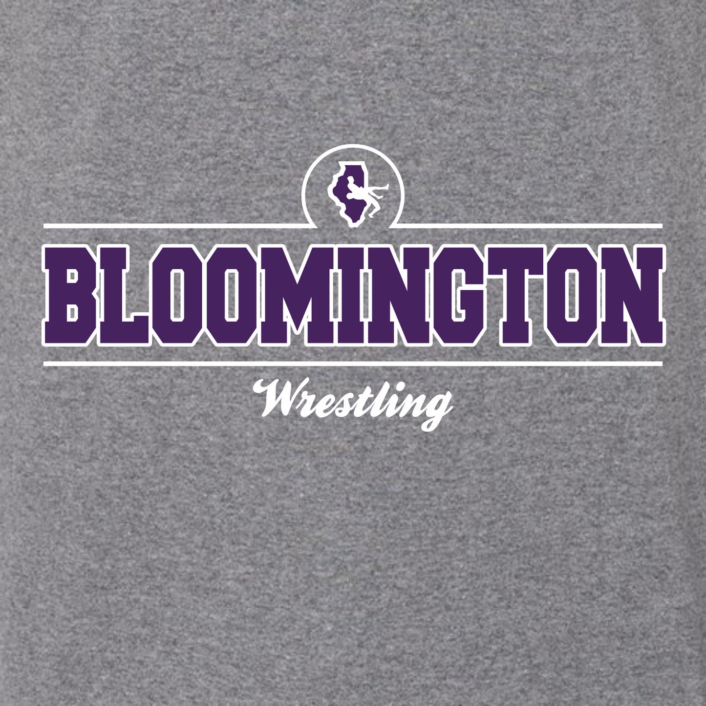 BHS Wrestling Featherweight French Terry Hoodie - Design A