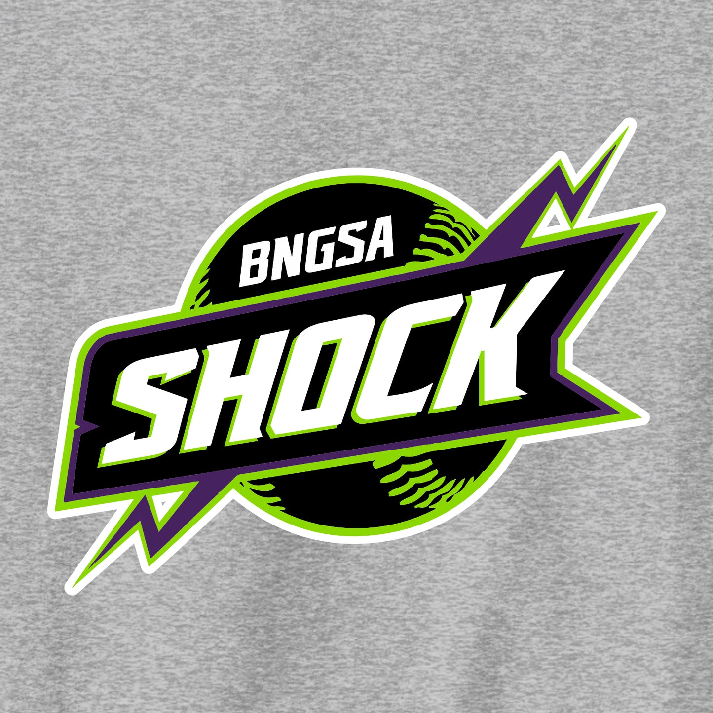 BNGSA Shock Midweight Hooded Sweatshirt - Design A