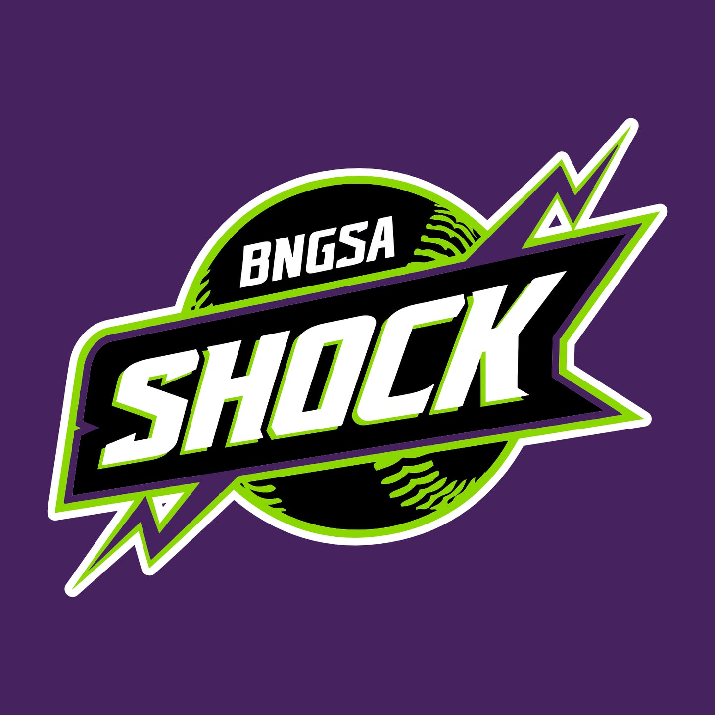 BNGSA Shock Ladies Performance Racerback Tank Top