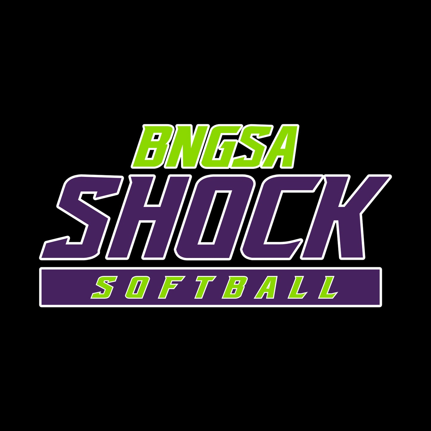 BNGSA Shock Midweight Hooded Sweatshirt - Design B