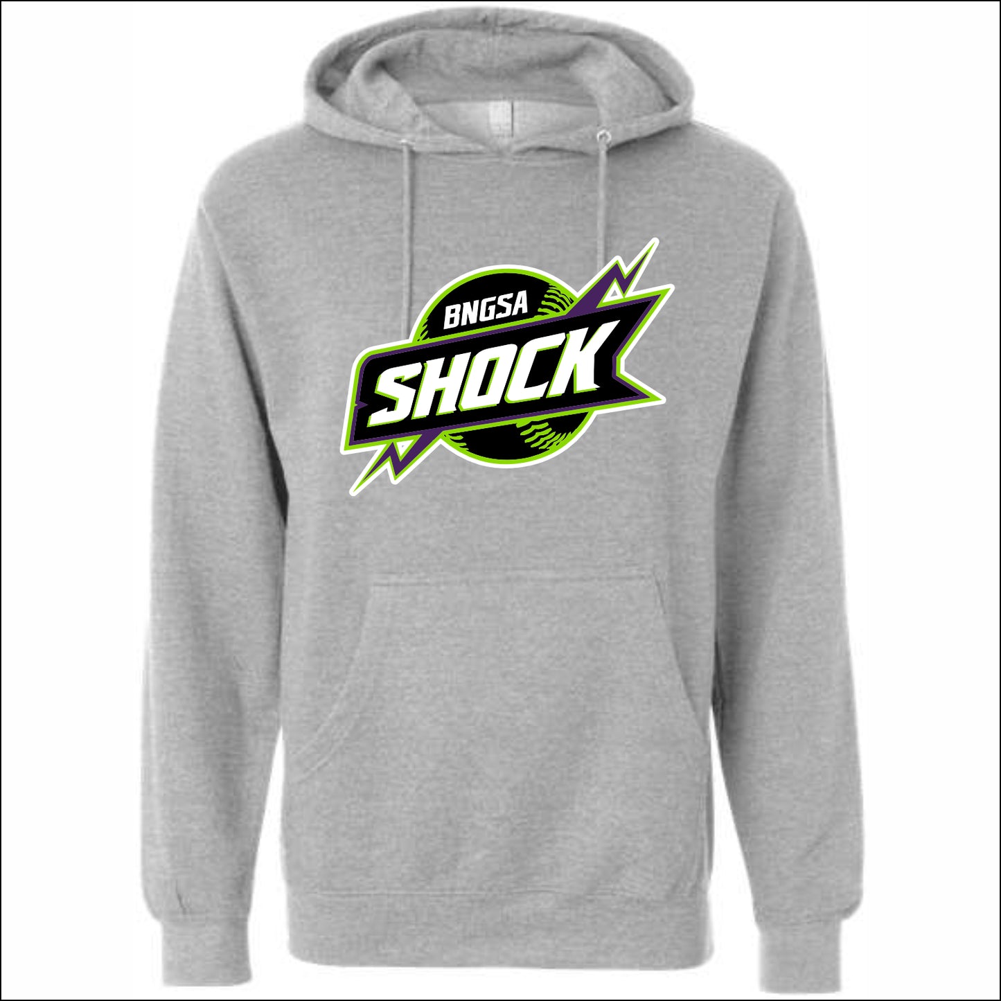 BNGSA Shock Midweight Hooded Sweatshirt - Design A