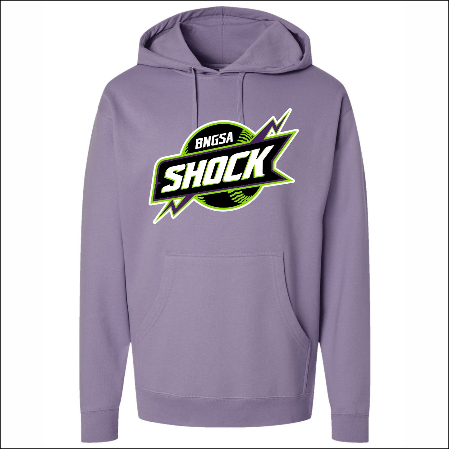 BNGSA Shock Midweight Hooded Sweatshirt - Design A