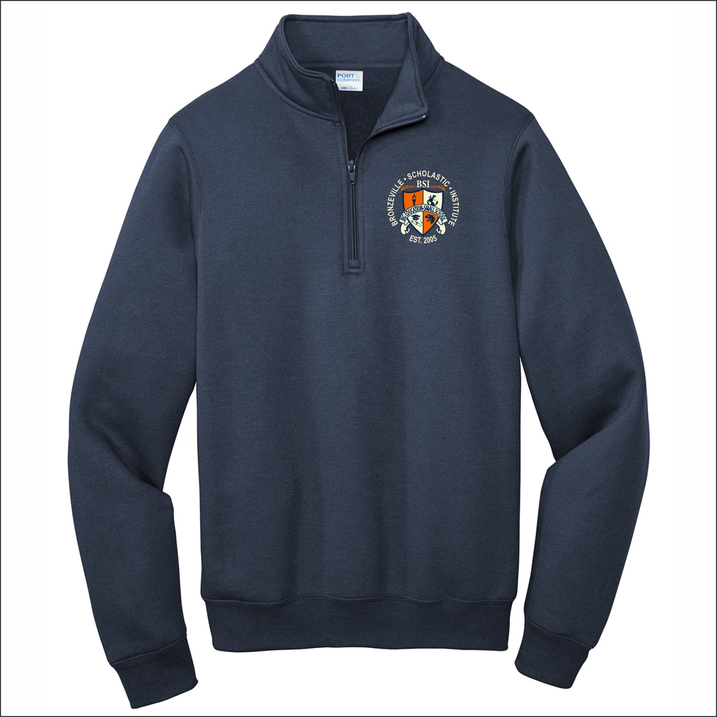 Bronzeville Scholastic Inst. 1/4 Zip Sweatshirt