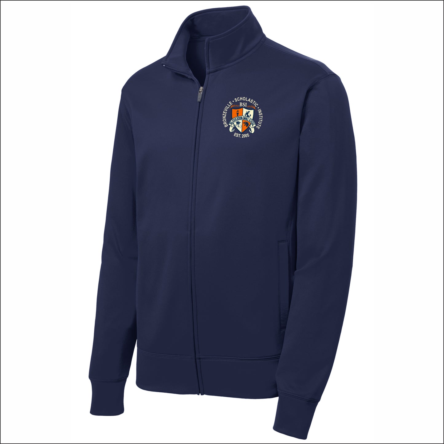 Bronzeville Scholastic Inst. Sport-Wick Fleece Full-Zip Jacket