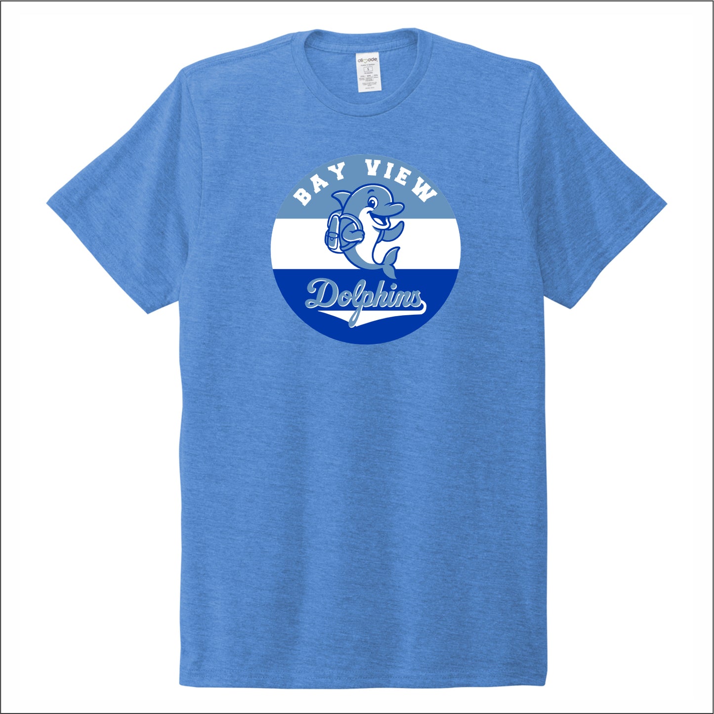 Bay View Elementary Allmade Sustainable Tri-Blend T-shirt
