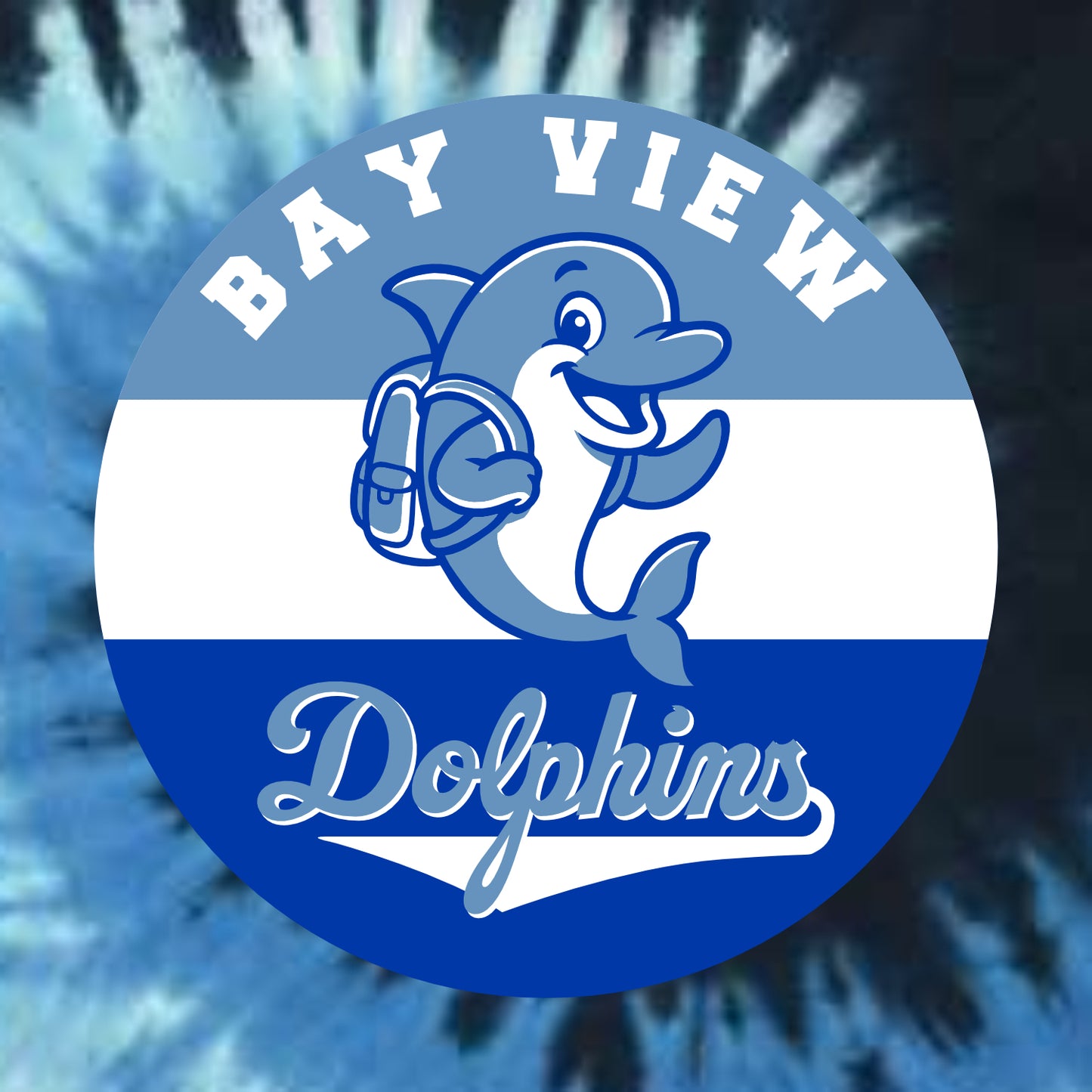 Bay View Elementary Tie-Dye Long Sleeve T-shirt