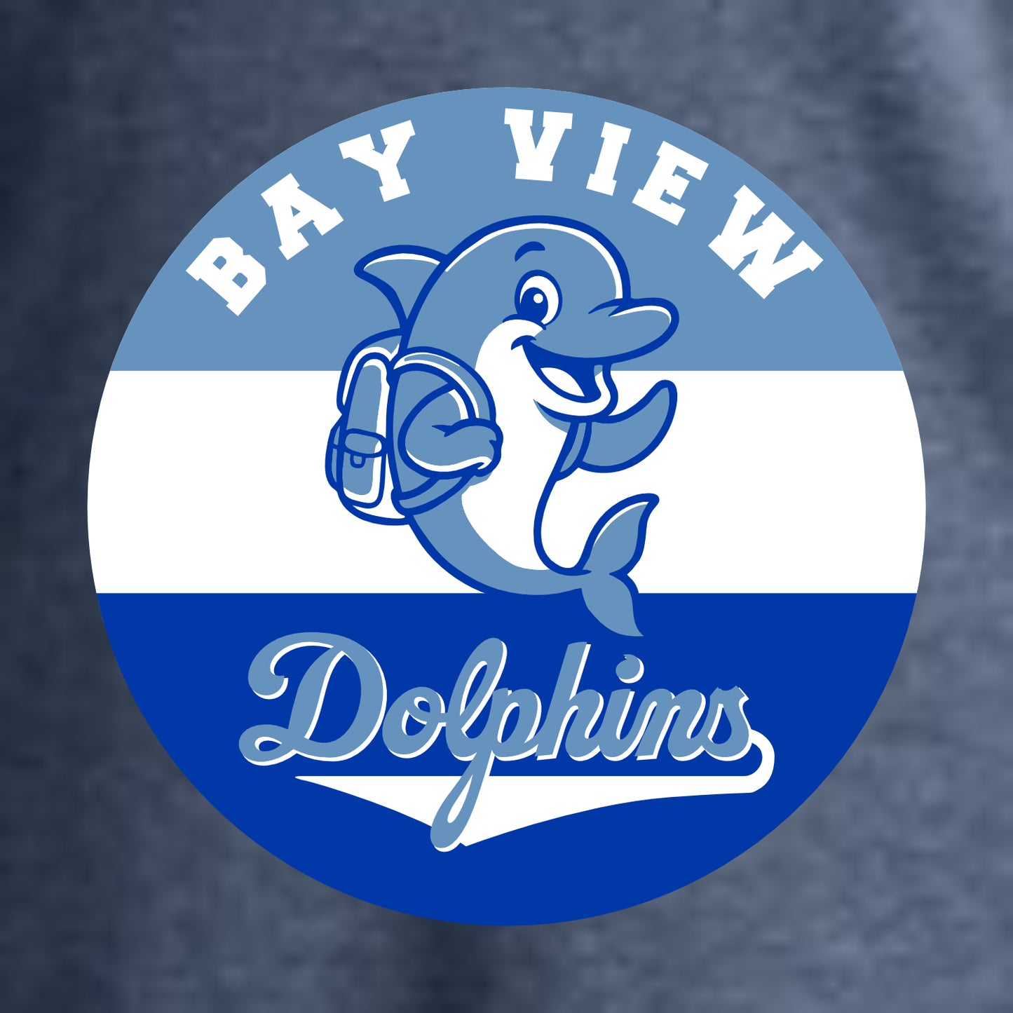 Bay View Elementary Ladies Tri-Blend Long Sleeve Tunic Tee