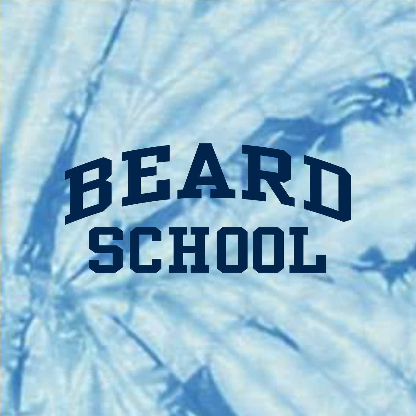Beard School Tie-Dye T-shirt