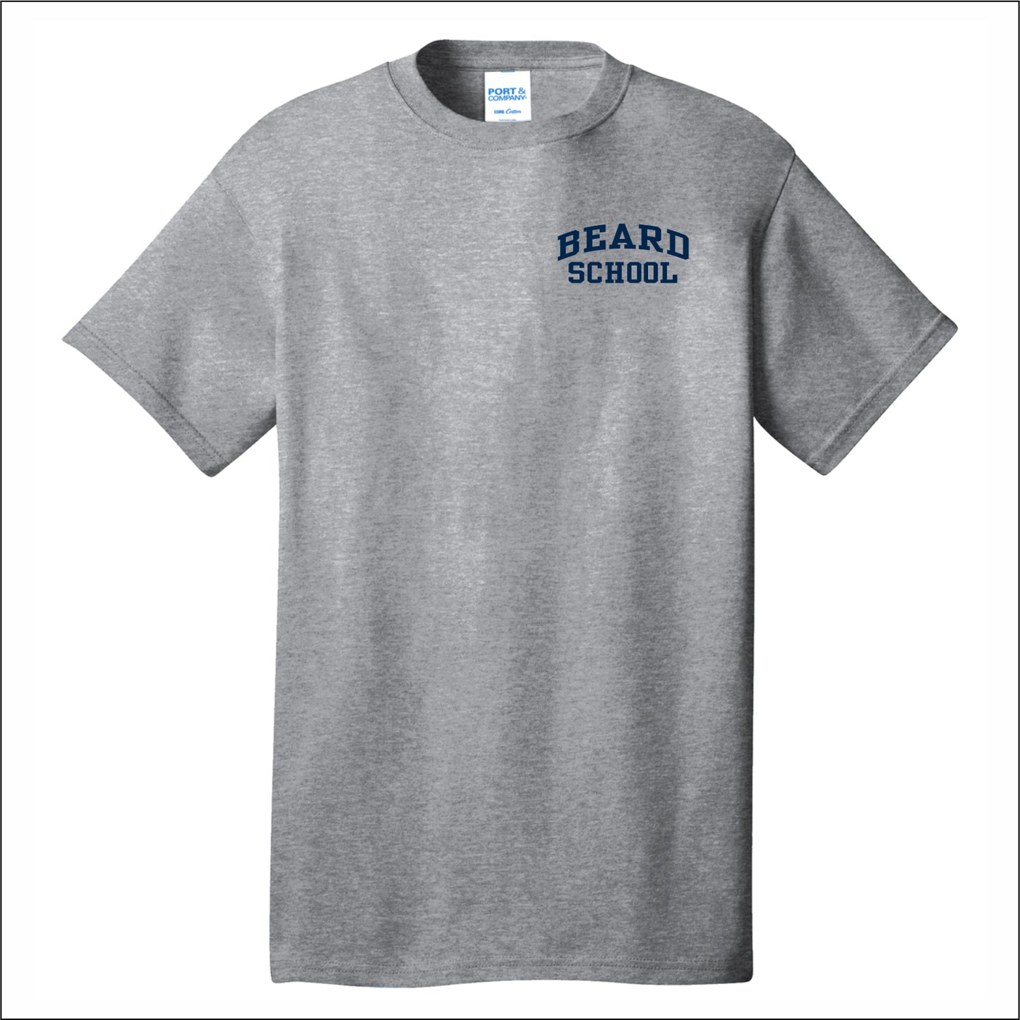 Beard School Short Sleeve T-shirt - EMB
