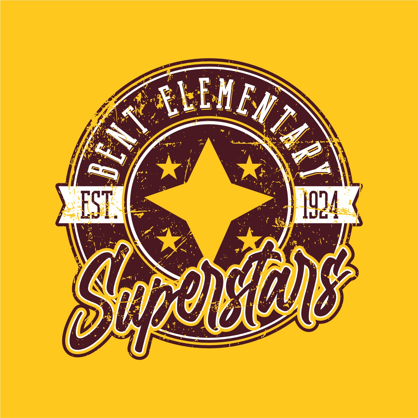 Bent Elementary Hooded Sweatshirt