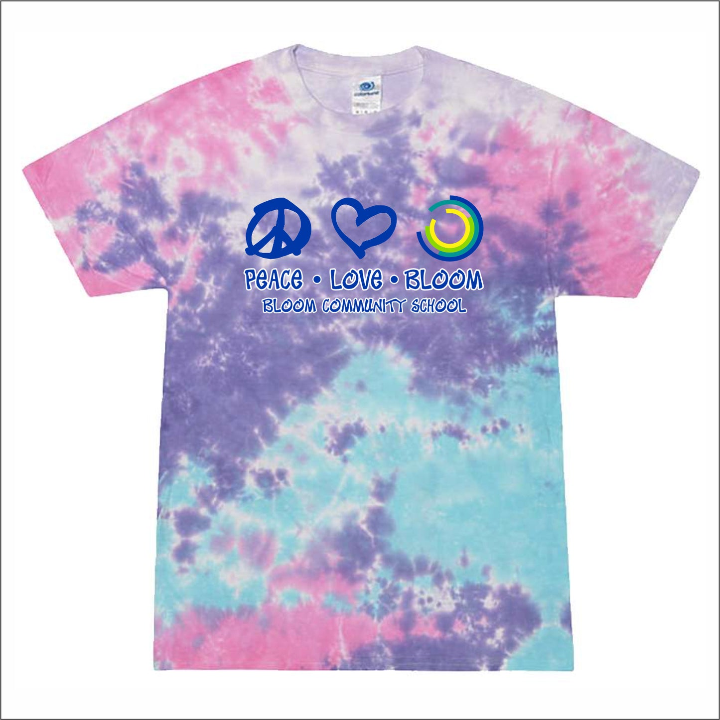 Bloom Community School Tie-Dye T-shirt