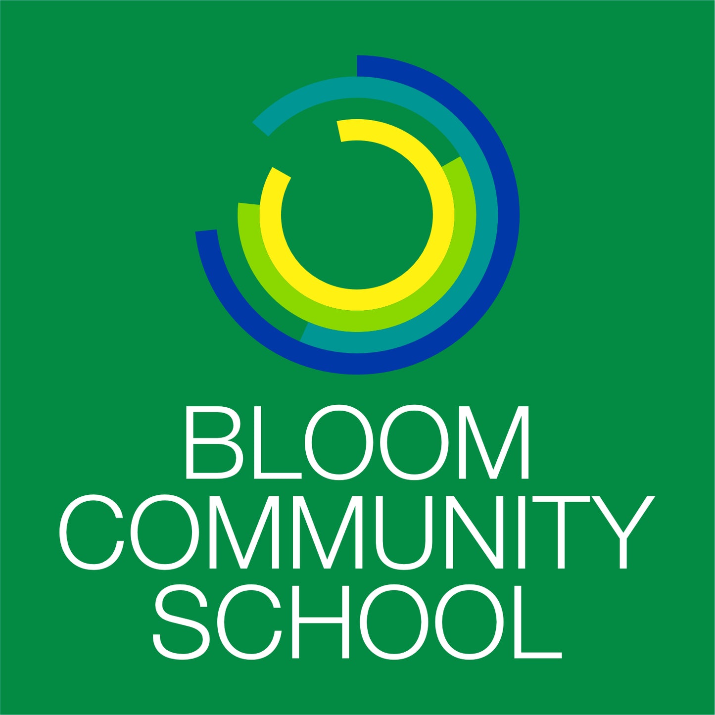 Bloom Community School Vintage Football T-shirt