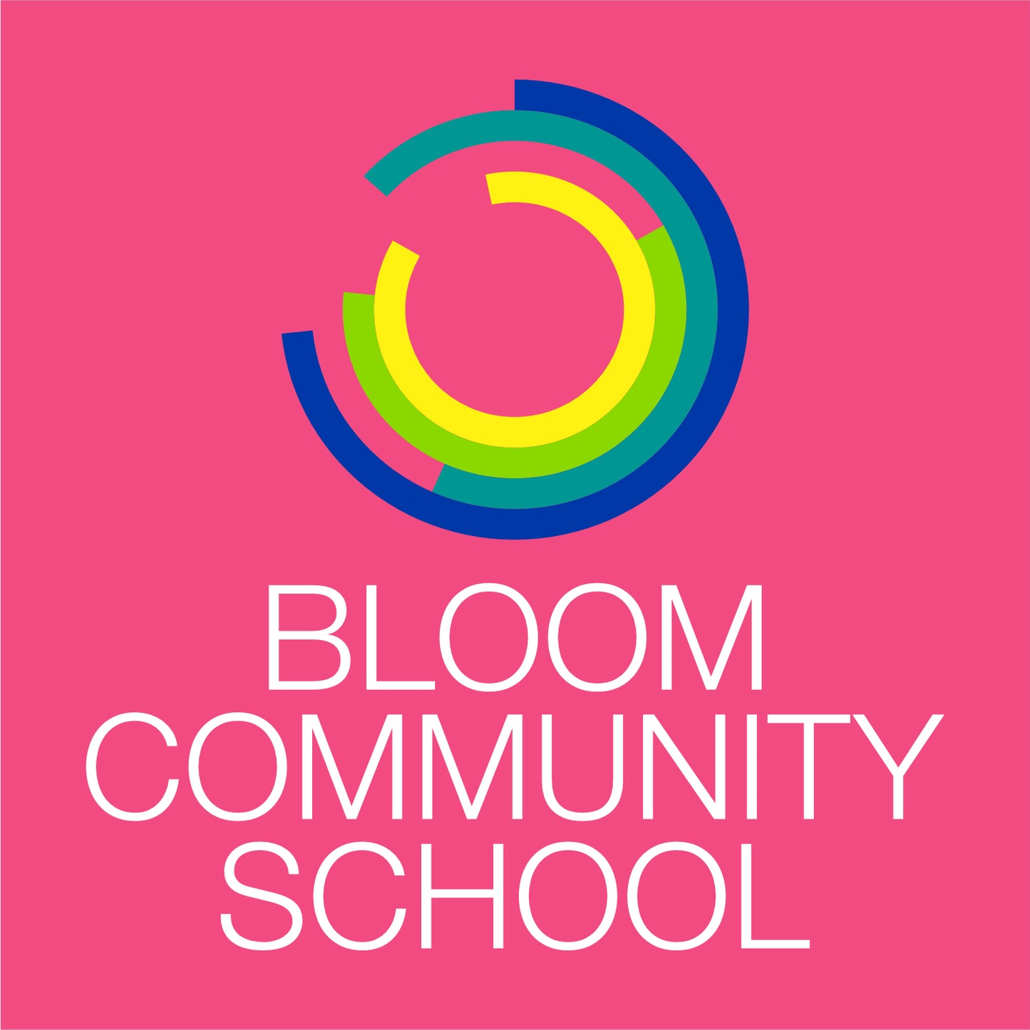 Bloom Community School Vintage Football T-shirt