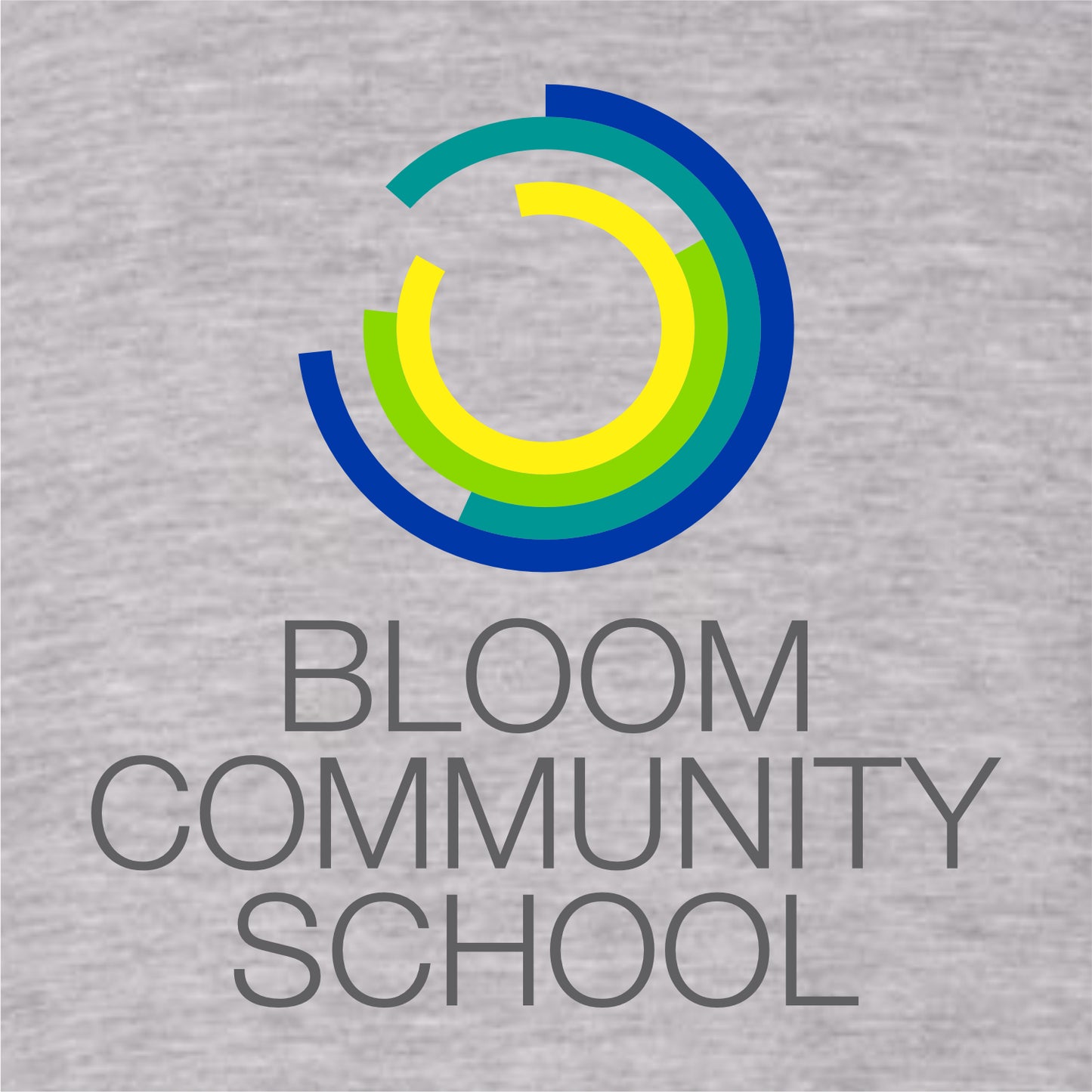 Bloom Community School Vintage Football T-shirt