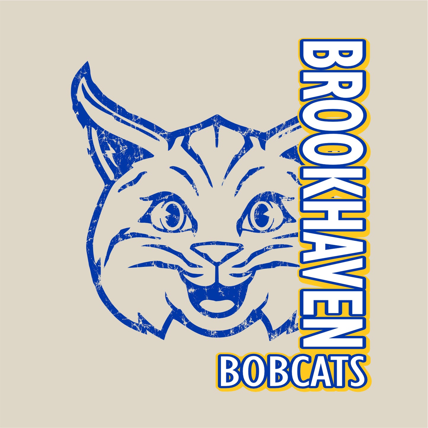 Brookhaven Elementary Heavyweight Cotton T-shirt - Des. A