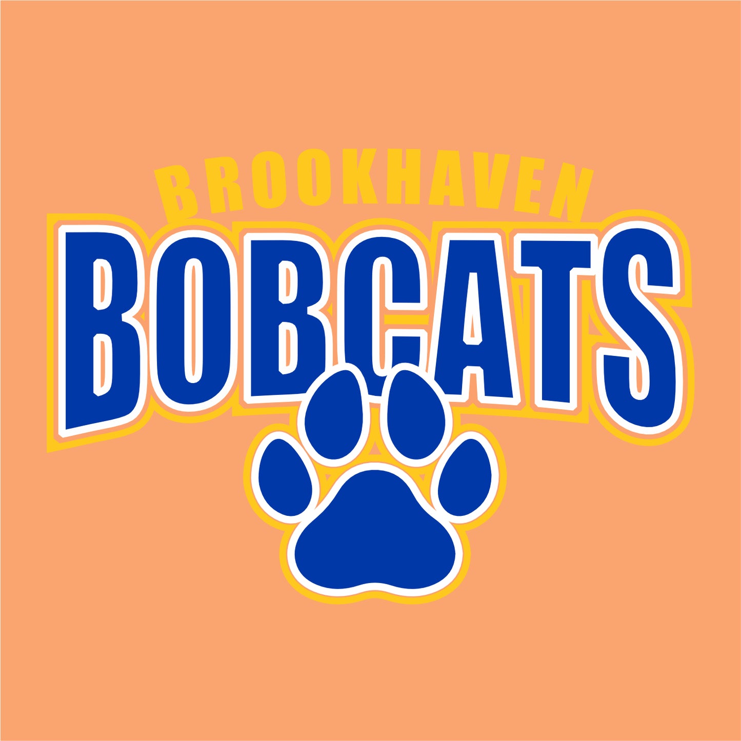 Brookhaven Elementary Performance Hooded Long Sleeve T - Des. B