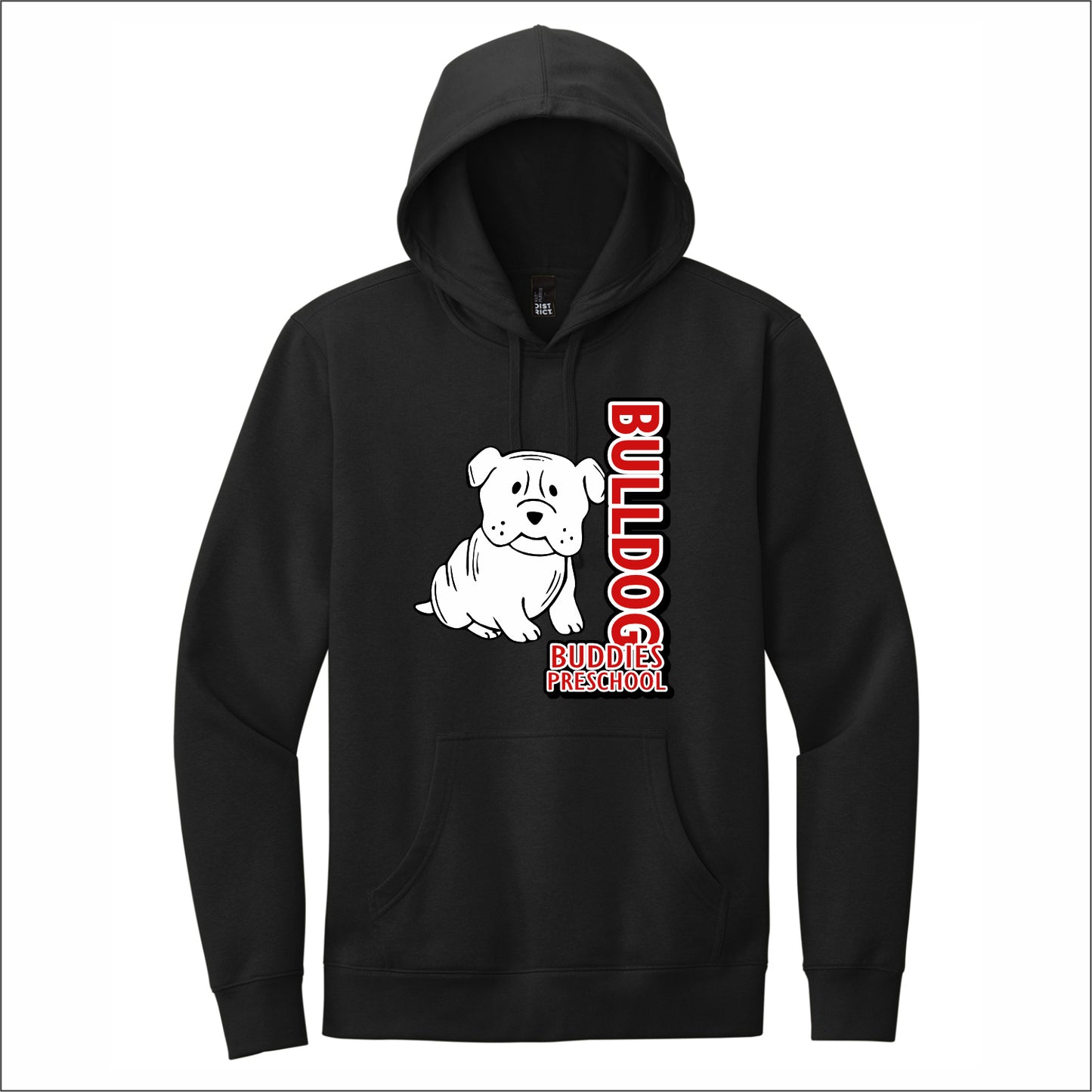 Bulldog Buddies Preschool VIT Hooded Sweatshirt - Des. A