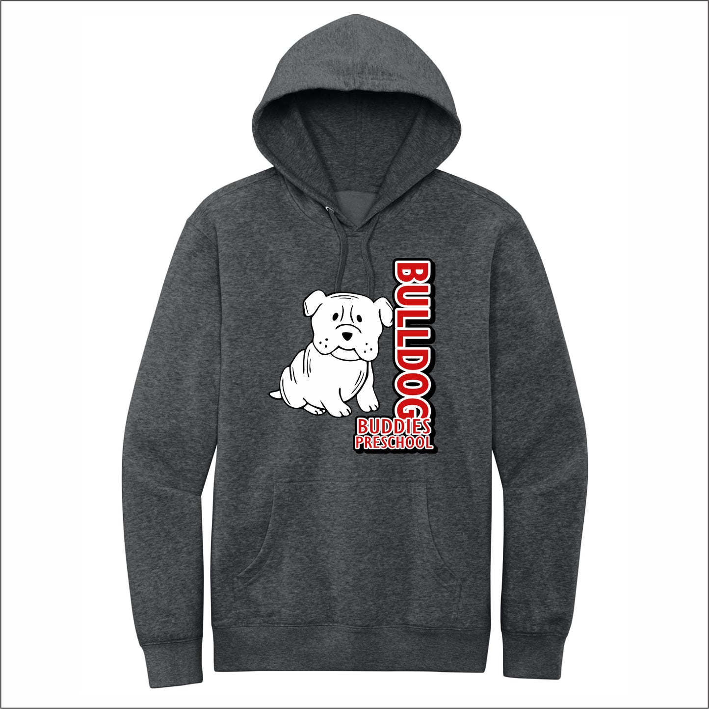 Bulldog Buddies Preschool VIT Hooded Sweatshirt - Des. A