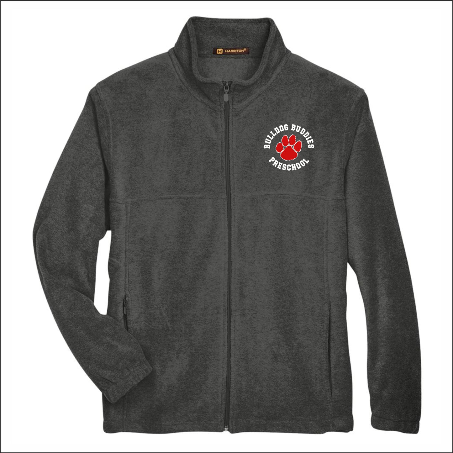 Bulldog Buddies Preschool Fleece Full-Zip Jacket