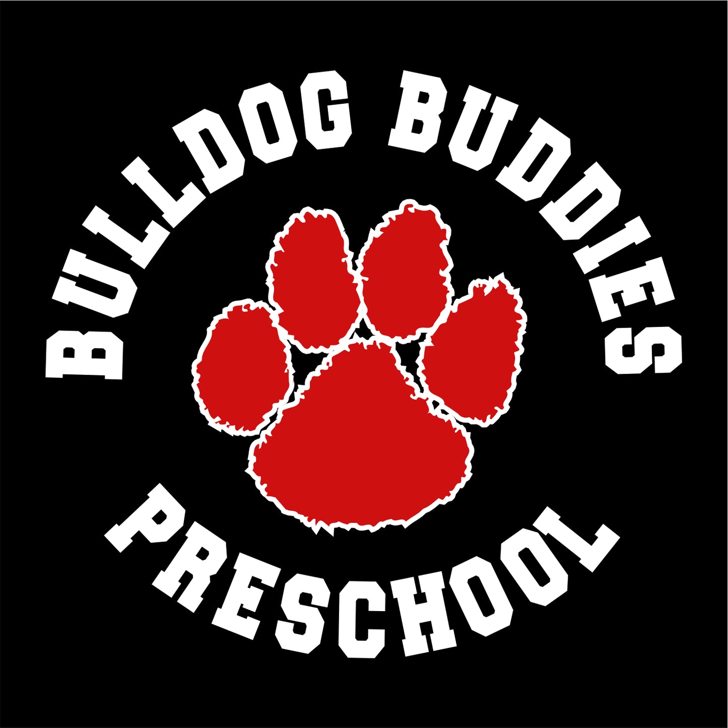 Bulldog Buddies Preschool Fleece Full-Zip Jacket
