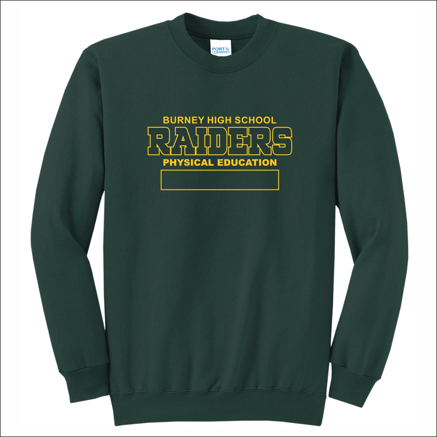 Burney HS PE Crewneck Sweatshirt