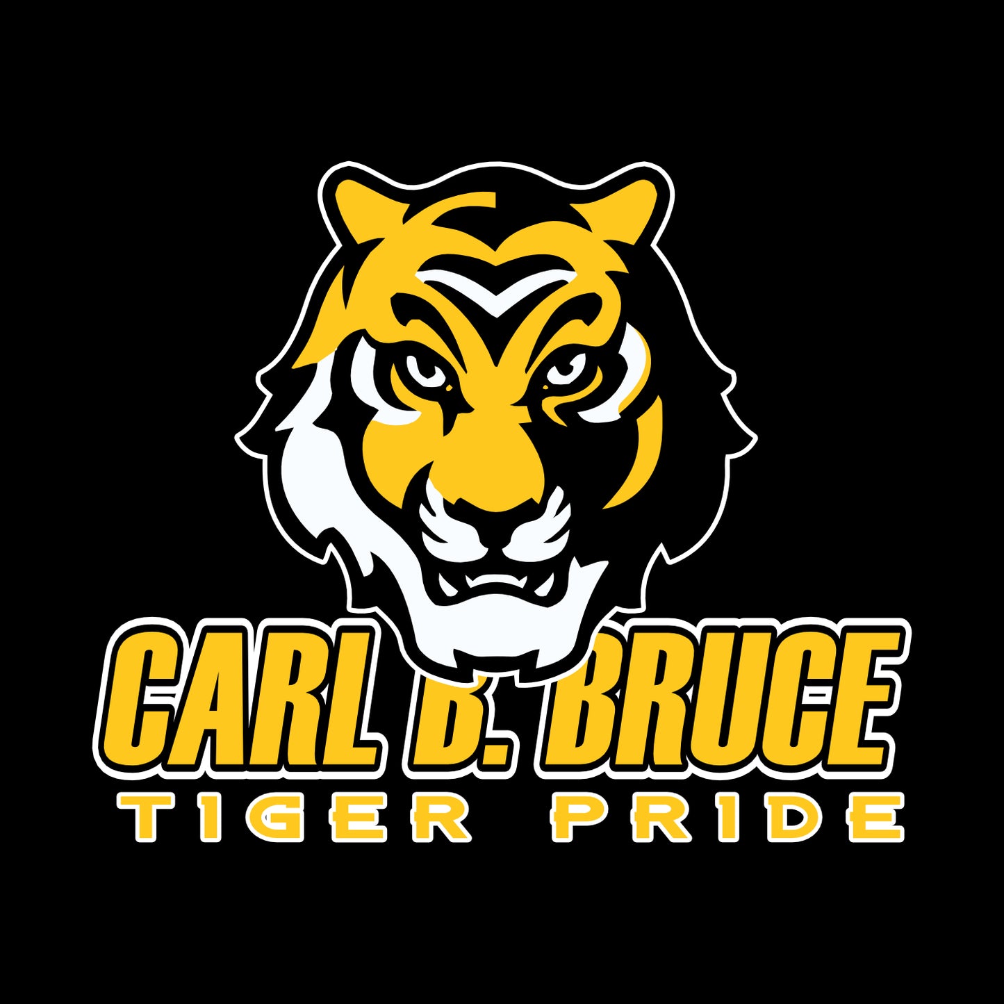 CBB Tigers Staff Soft Jersey Short Sleeve T-shirt