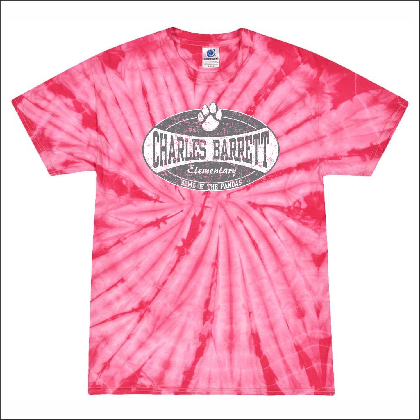 Charles Barrett Elem Tie-Dye T-shirt
