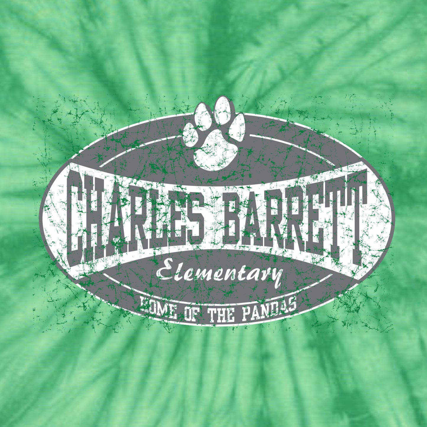 Charles Barrett Elem Tie-Dye T-shirt