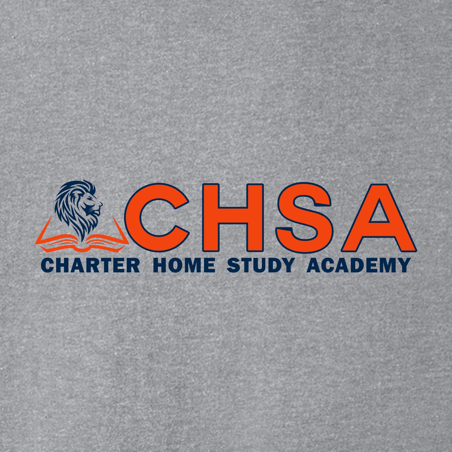 Charter Home Study Heathered Soft Jersey T-shirt - Des. A